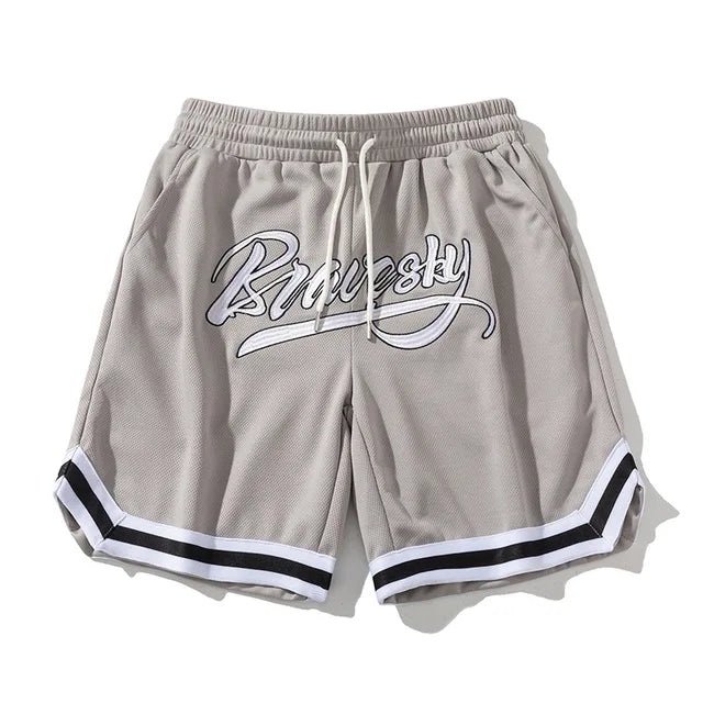 Knee-Length Basketball Training Casual Shorts For Men