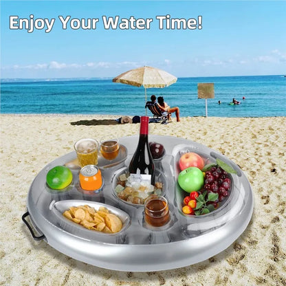 Above Water Breakfast Tray Boat For Pool