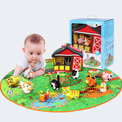 Crawling Game Blanket Toy Set – Enhance Development & Sensory Play