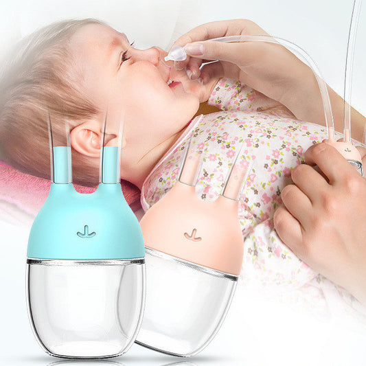 Soft Silicone Nasal Aspirator – Gentle & Safe Baby Nose Cleaner for Newborns