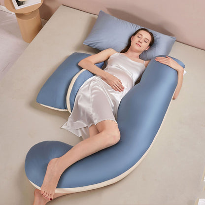 Summer Tencel Maternity Pillow – Side Sleeping & Abdominal Support