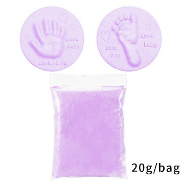 Baby Handprint & Footprint Clay – Non-Toxic Keepsake Kit for 0-6 Months