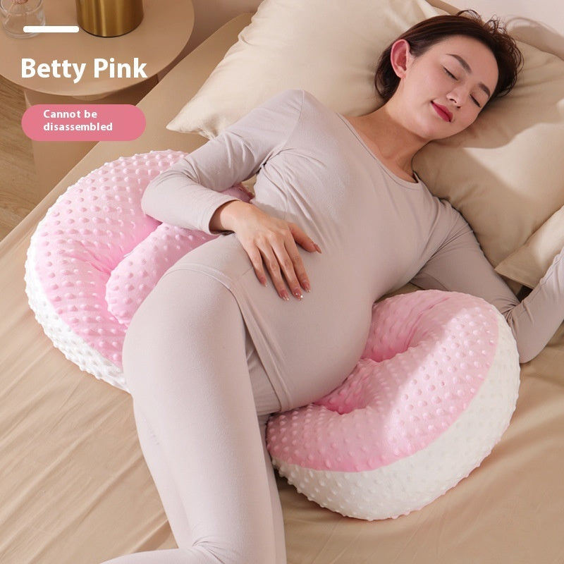 Multifunctional U-Shaped Maternity Pillow – Waist & Side Support for Pregnancy