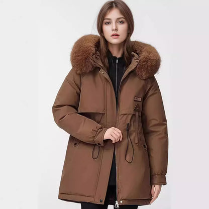 New Fur Collar Winter Parkas