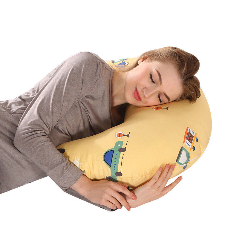 Multifunctional Maternity Nursing Pillow – Baby Side Sleeping Support