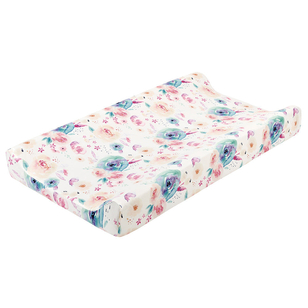 Soft Blended Fabric Diaper Changing Pad Cover – Breathable & Stylish for Infants