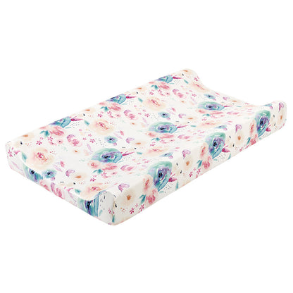 Soft Blended Fabric Diaper Changing Pad Cover – Breathable & Stylish for Infants