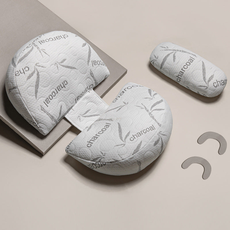 U-Shaped Baby Pillow with Silkworm Support – Soft, Safe & Supportive