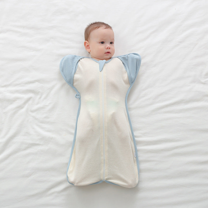 Organic Cotton Baby Sleeping Bag – Breathable All-Season Sleep Sack for Infants