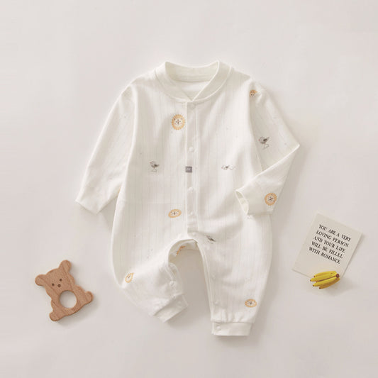 Stylish Cotton Jumpsuit for Babies – Multiple Color & Pattern Options
