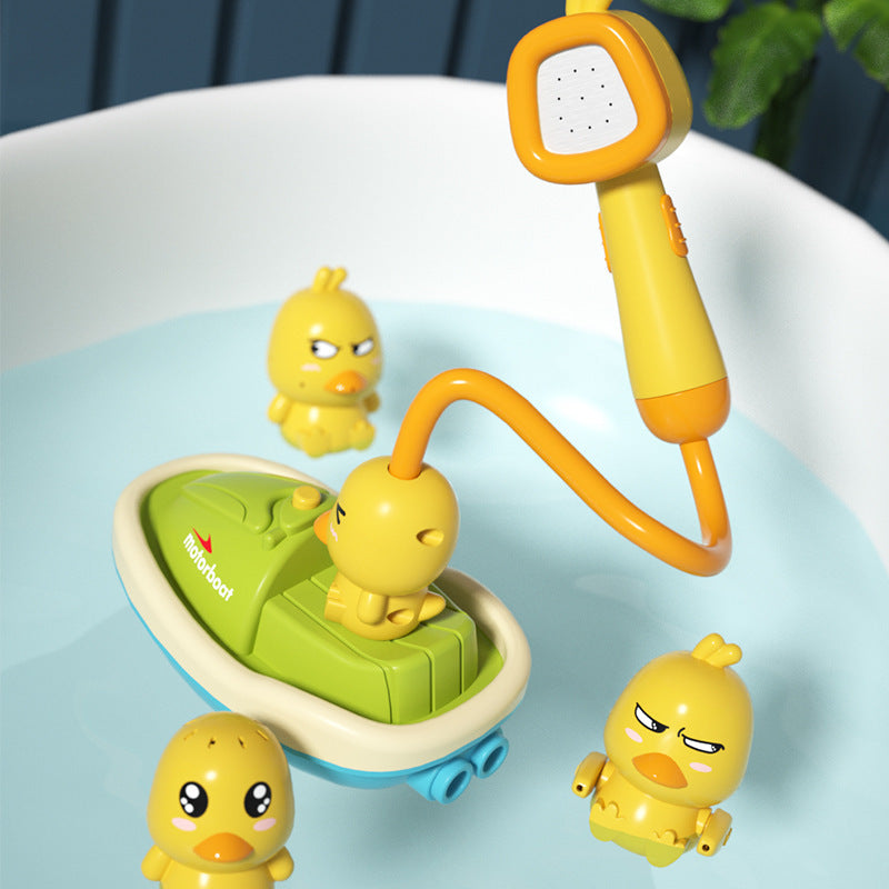 Cute Battery-Operated Water Spray Duck Toy – Splash & Play Fun!
