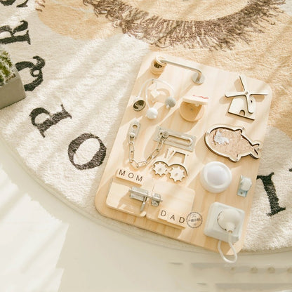 Wooden Montessori Housing Toy – Minimalist, Durable & Educational