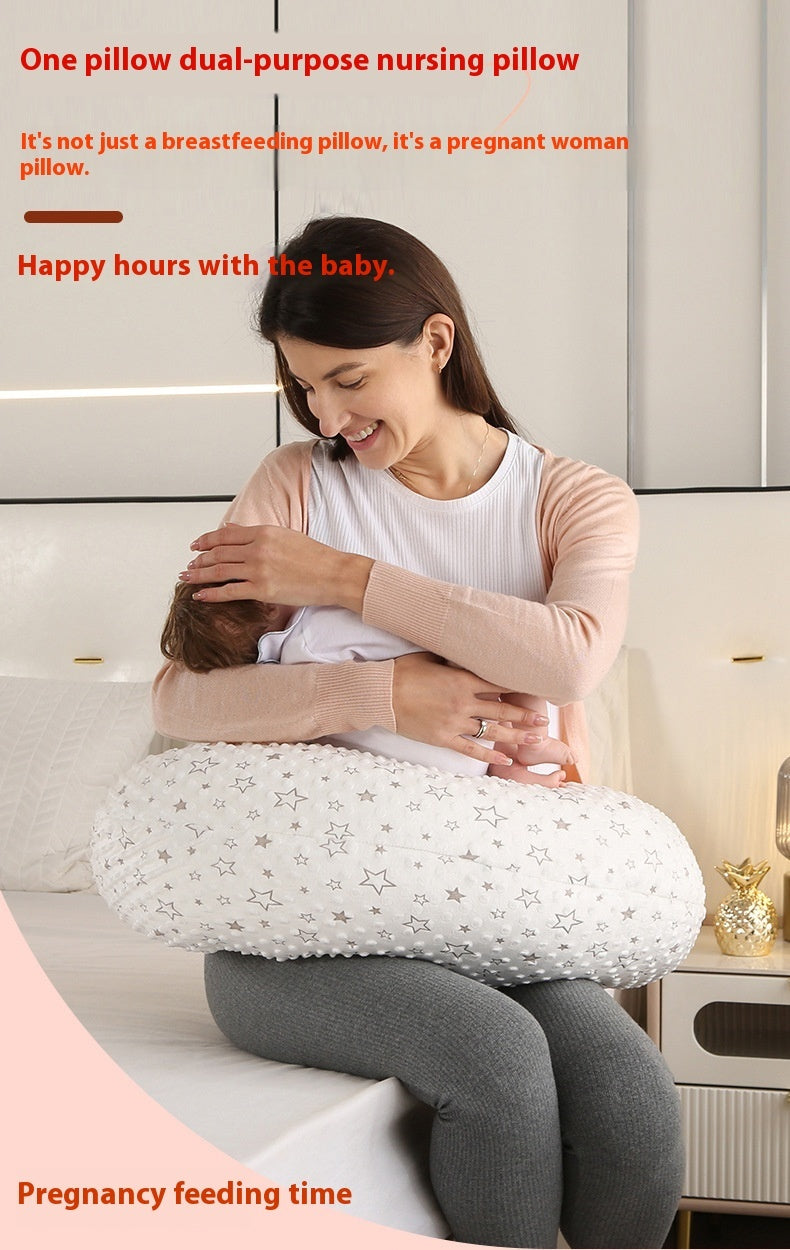 Multifunctional One-Pillow Dual-Purpose Maternity Pillow – Cozy & Versatile Support