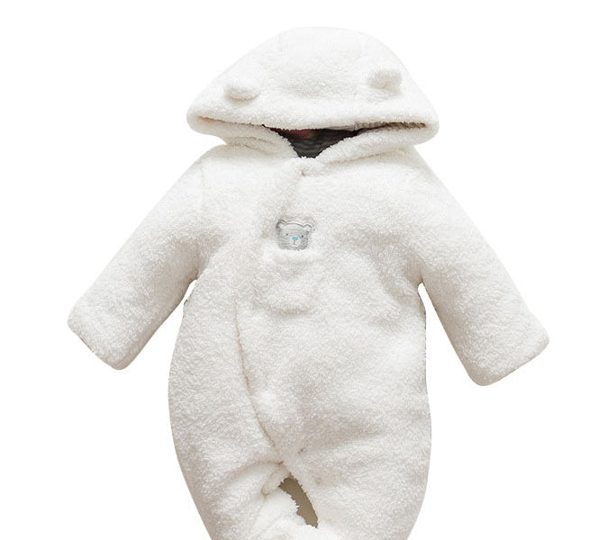 Soft Cotton Baby Jumpsuit – Long Sleeve, Footed & Non-Footed Options