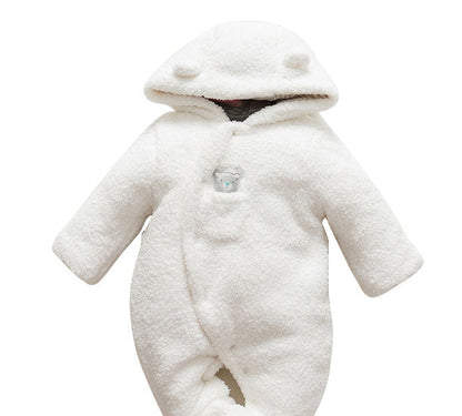 Soft Cotton Baby Jumpsuit – Long Sleeve, Footed & Non-Footed Options