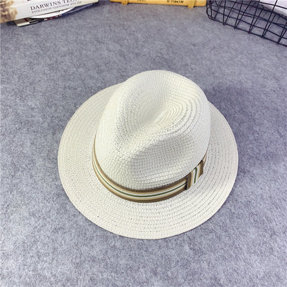 Korean Children’s Straw Hats – Stylish Sun Protection