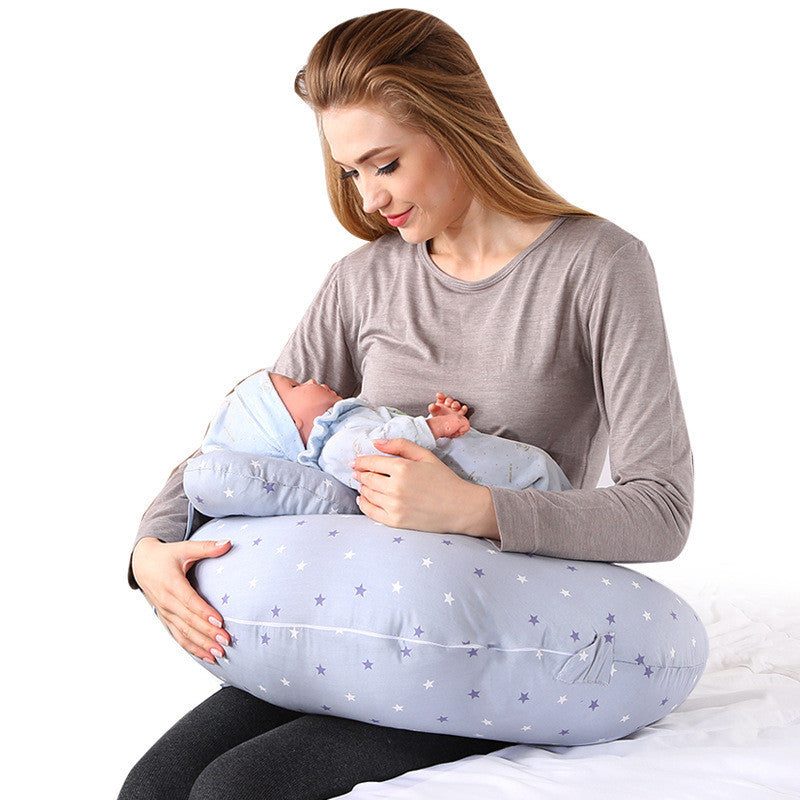 Multifunctional Maternity Nursing Pillow – Baby Side Sleeping Support