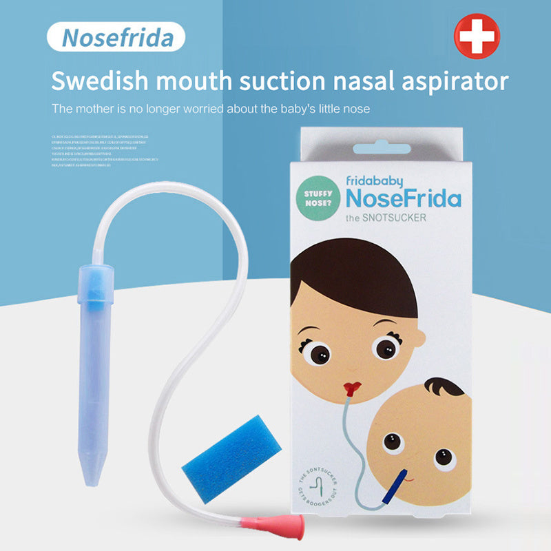 Swedish Silicone Baby Nasal Aspirator – Gentle, Safe & BPA-Free