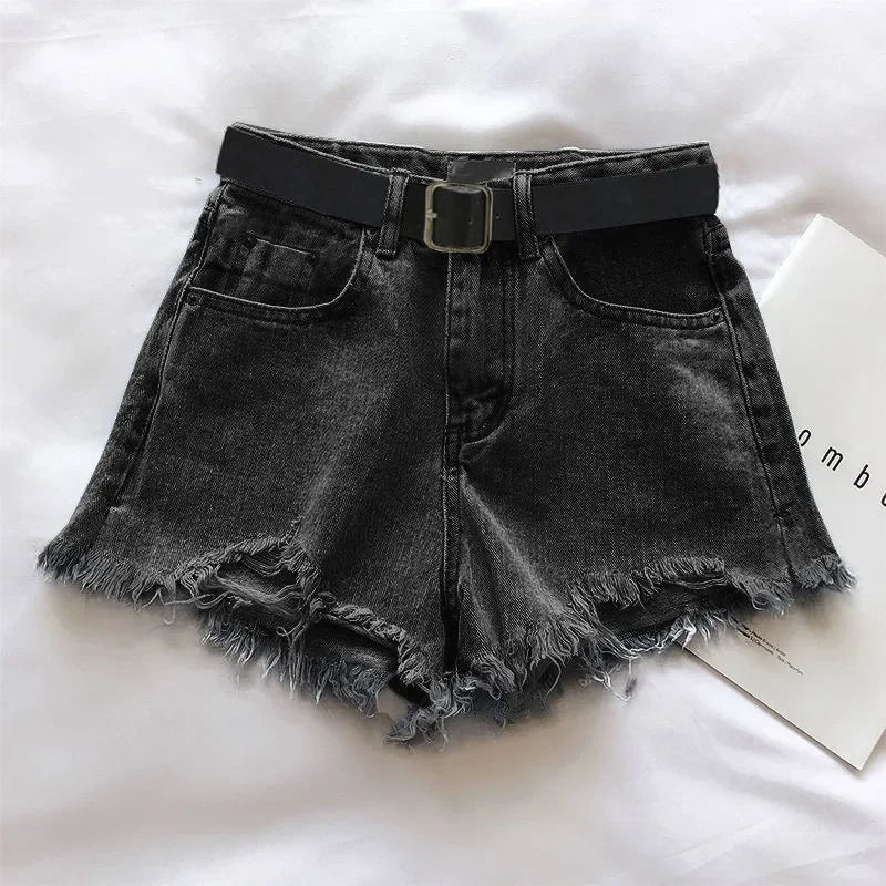 Summer Fashion Tassel Denim Shorts