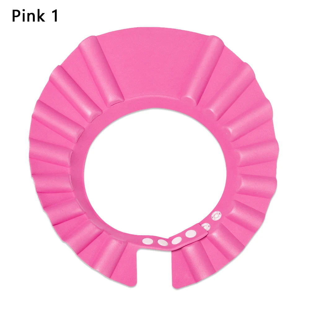 Adjustable Baby Shower Cap – Fun & Protective Bath Time Accessory