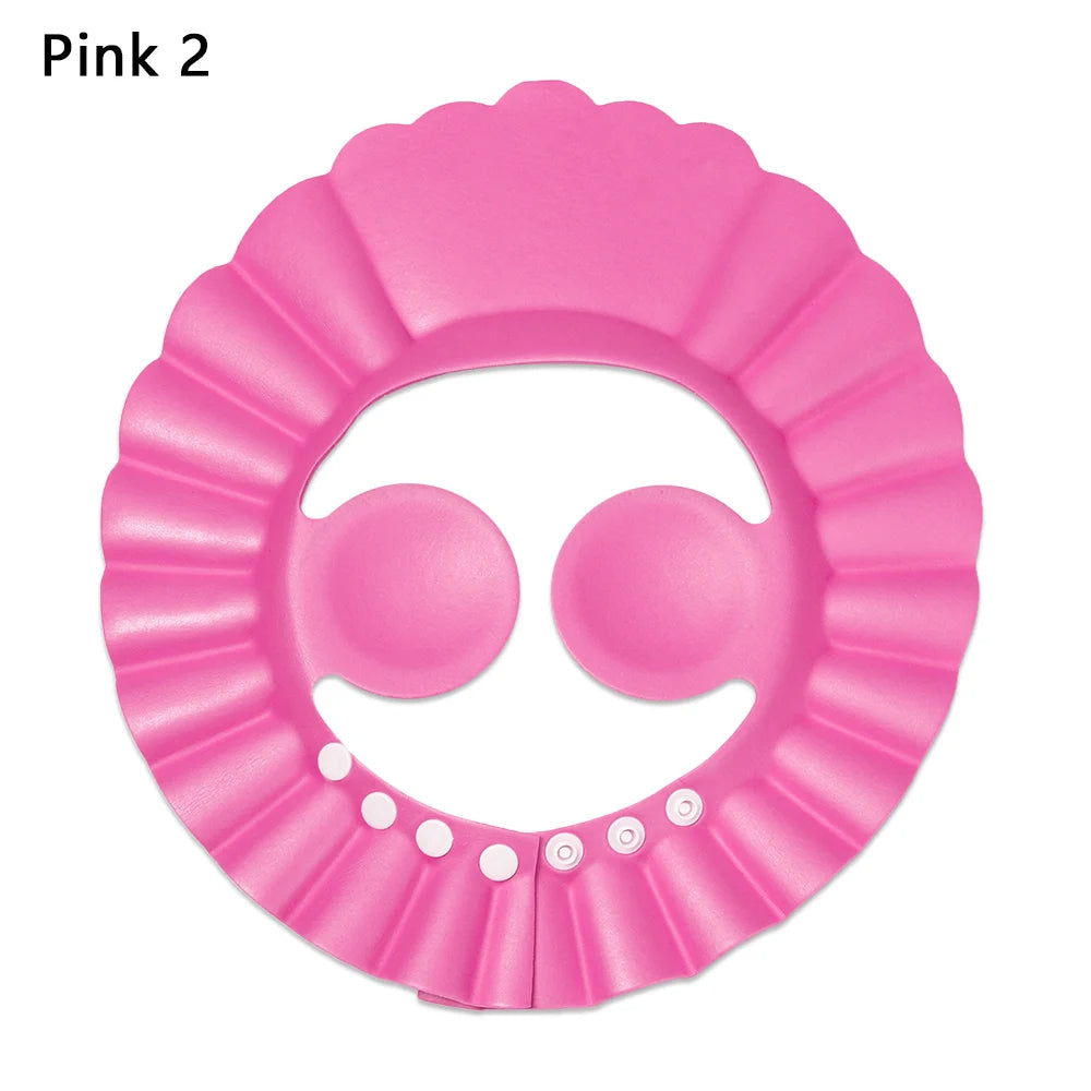 Adjustable Baby Shower Cap – Fun & Protective Bath Time Accessory