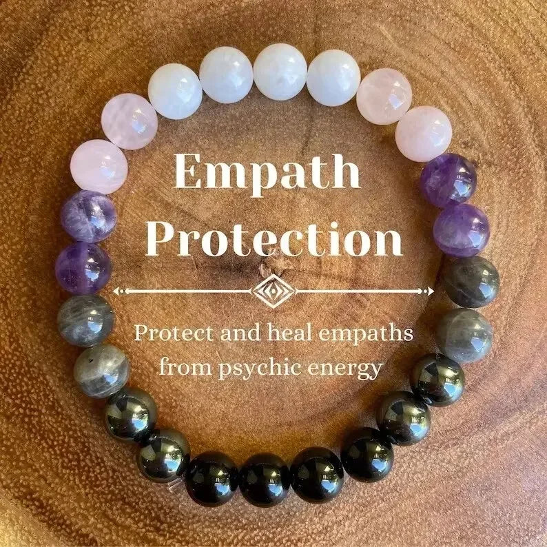 6 Styles Bracelet Set – Money, Empath Protection, Grounding, Self-Love & Energy Healing Jewelry