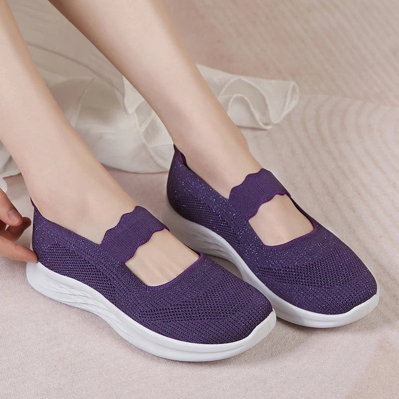 2025 Summer Women's Lightweight Walking Shoes – Breathable, Non-Slip & Comfortable | Ideal for Moms & Pregnant Women