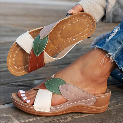 Summer Women's Sandals – Wedge Party Slides & Non-Slip Footwear | Stylish Ladies Slippers for Women