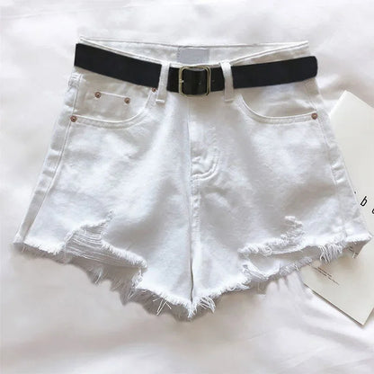 Summer Fashion Tassel Denim Shorts