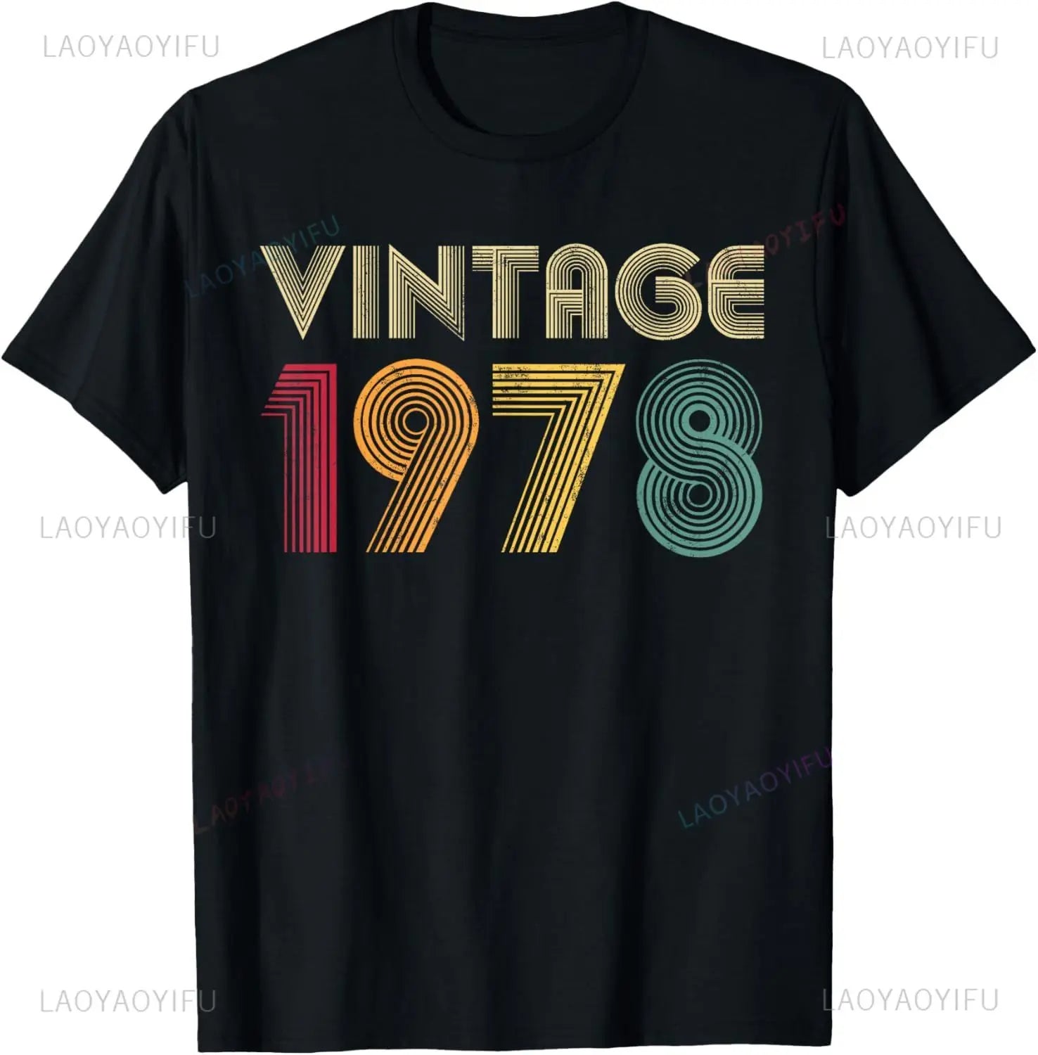 Funny 46th Birthday T-Shirt – Vintage 1978 Unisex Tee for Men & Women | Perfect Gift Clothing