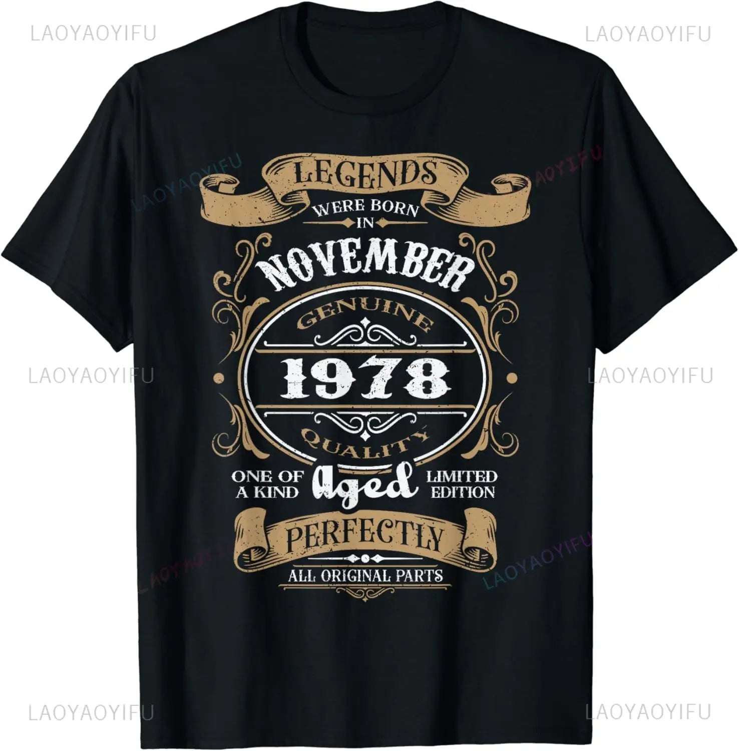 Funny 46th Birthday T-Shirt – Vintage 1978 Unisex Tee for Men & Women | Perfect Gift Clothing